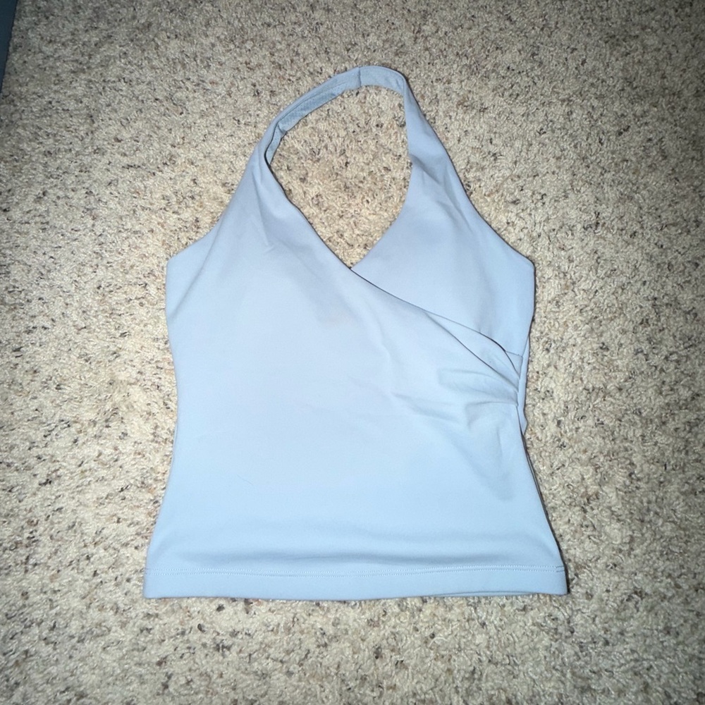 CSB Form Light Blue halter top